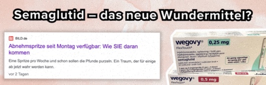 Semaglutid Kaufen ohne Rezept günstig